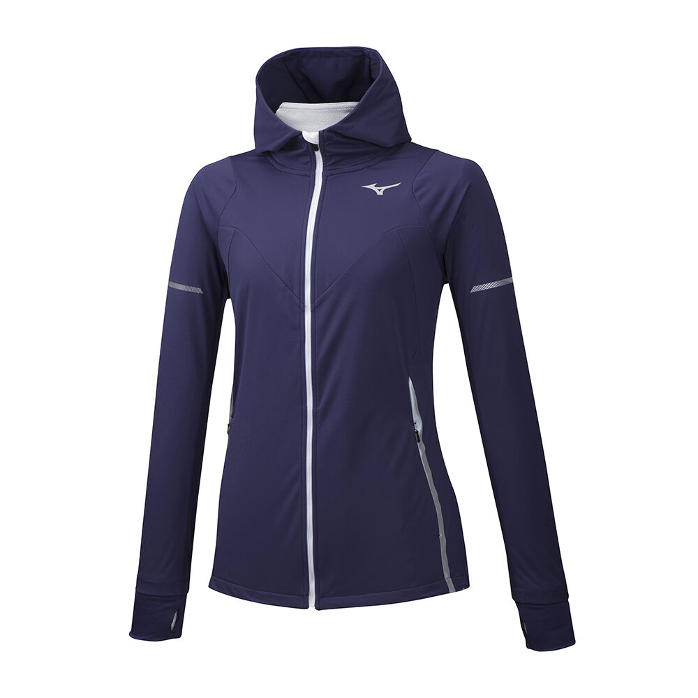 Damske Bundy Mizuno Hineri BT Softshell Bezecke Nachový Vypredaj PEDX96841